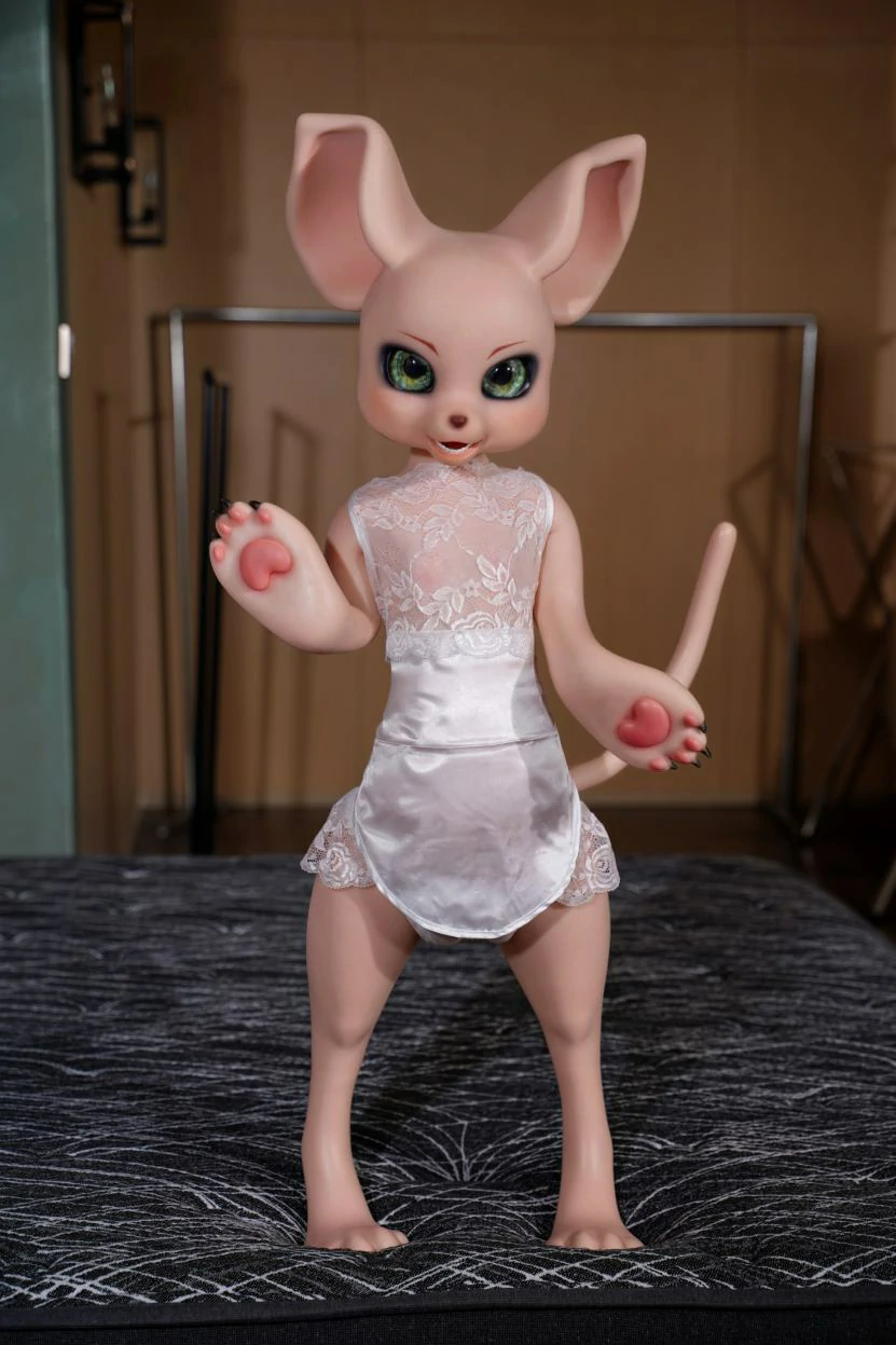 Mini Dark Beast 100CM Cream Mouse Doll ( EU stock )