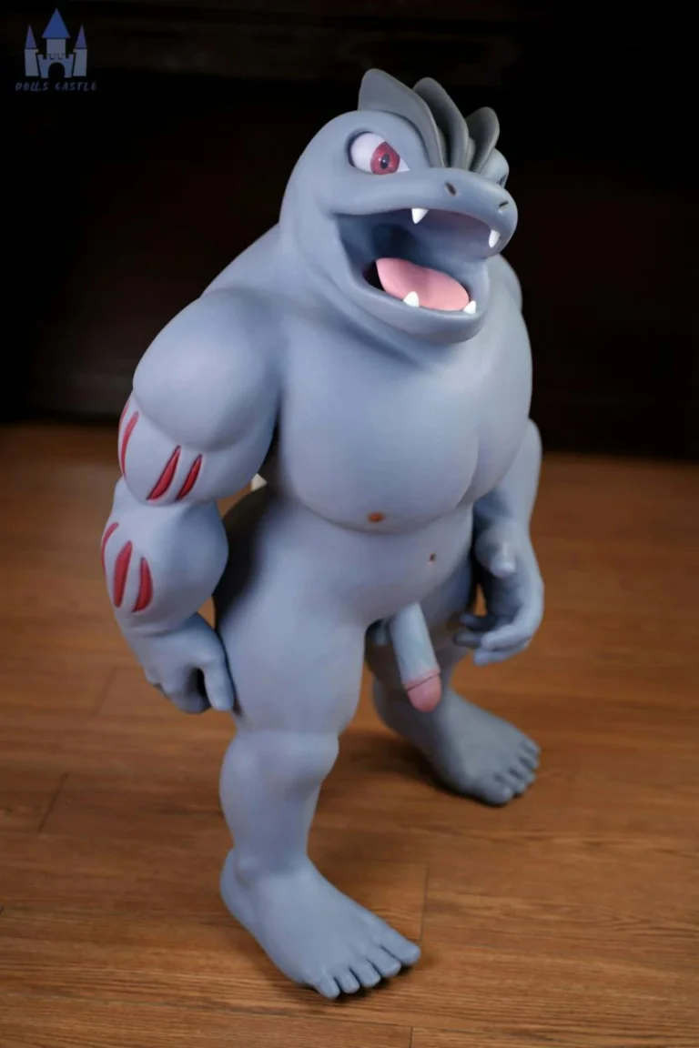 Dolls Castle Dark Furry Beast Doll – Kragor 70CM Humanoid Titan 003