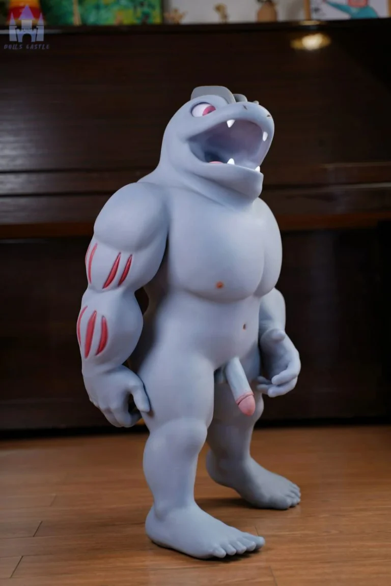 Dolls Castle Dark Furry Beast Doll – Kragor 70CM Humanoid Titan 004