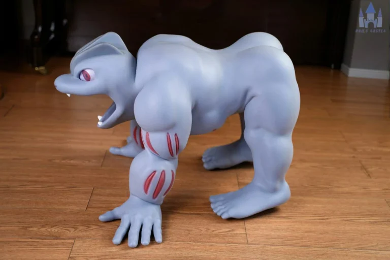 Dolls Castle Dark Furry Beast Doll – Kragor 70CM Humanoid Titan 011