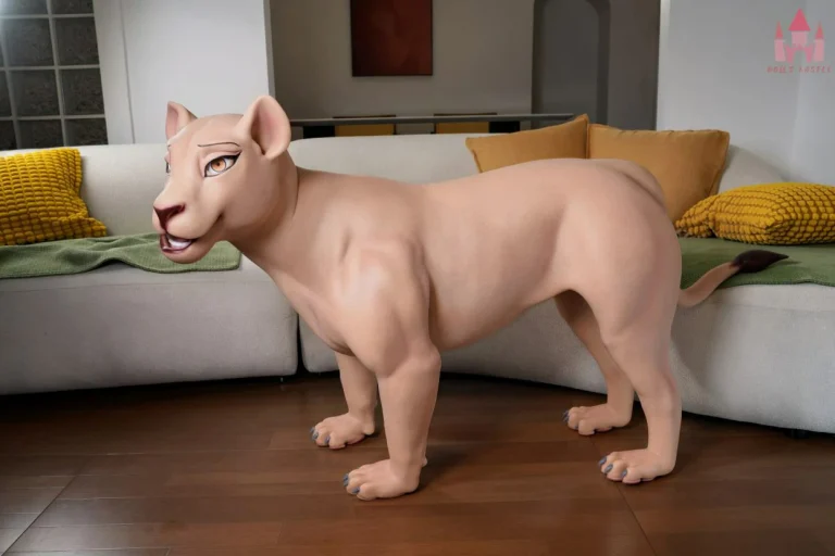 Custom 1-1 Size Sex Dolls Real Silicone Female Lion Doll _ 002