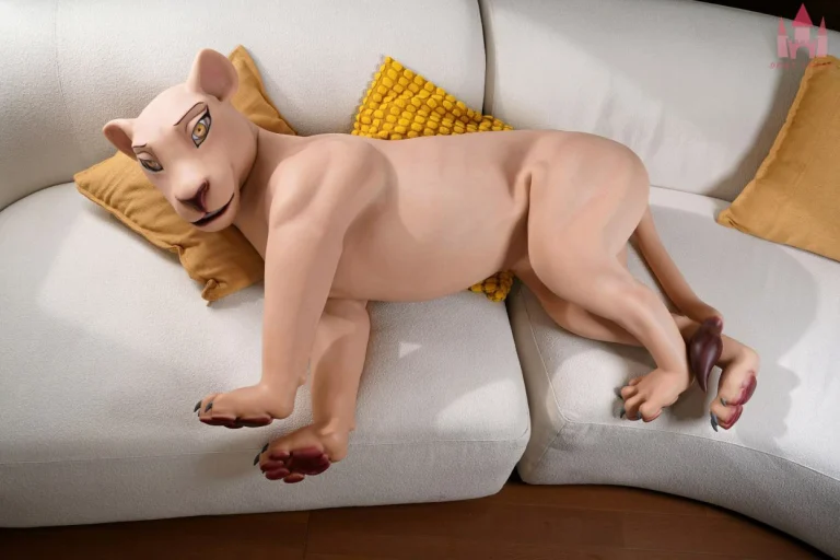Custom 1-1 Size Sex Dolls Real Silicone Female Lion Doll _ 011