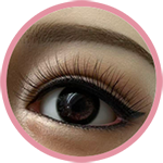 Implanted Eyelashes