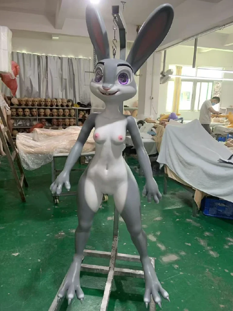 168CM Full Size Big Bunny Doll With Small Defects-004