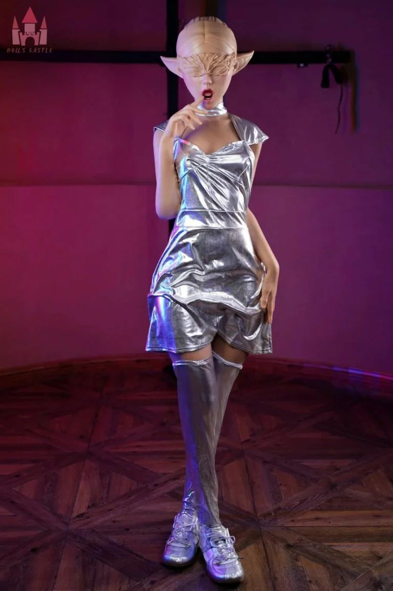 158CM Tall Small Boobs Humanoid Style Alien Sex Doll-000