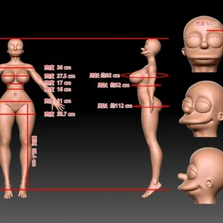 What Does A Character Look Like After Being Made Into A Realistic Doll Dolls Castle Custom Character Dolls-010
